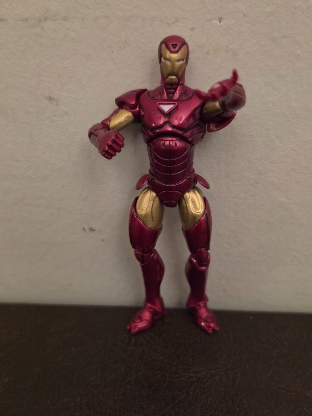 Marvel Legends Extremis Iron Man Action Figure, part of the Terrax BAF